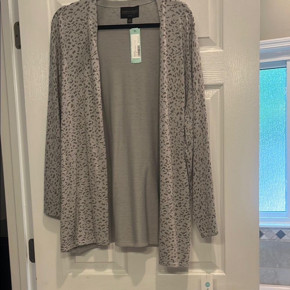 Absolutely Gray Relaxed Knit Cardigan